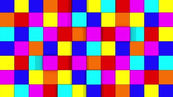 Mur coloré de cubes diviser 