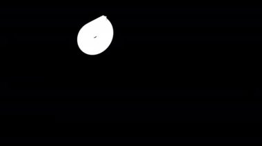 İlkel üzgün yüz animasyonu