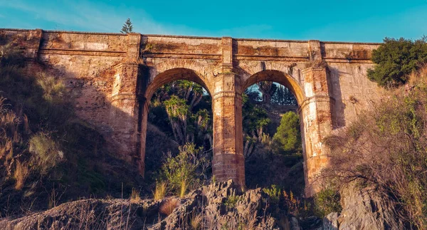 Aquaduct Arroyo Don Ventura Malaga Province Spanya — Stok fotoğraf