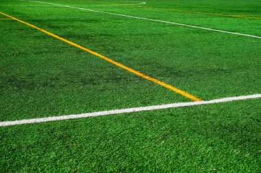 futbol alan çizgileri, görünümü kapatın