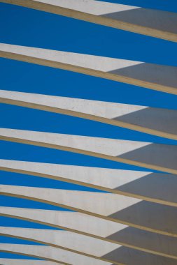 fütüristik beton şekli, görünümü Kapat