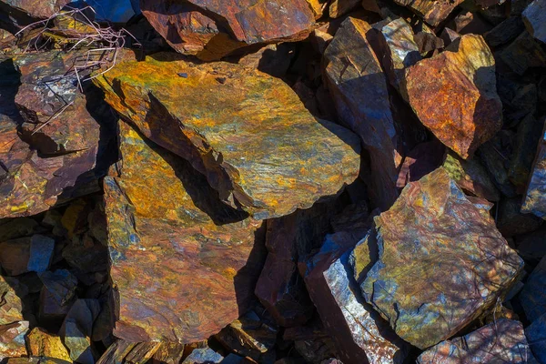 Beautiful Formation Color Rocks — Stock Photo, Image