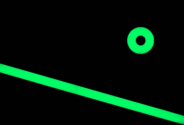 Tło Zielony Neon Light — Zdjęcie stockowe