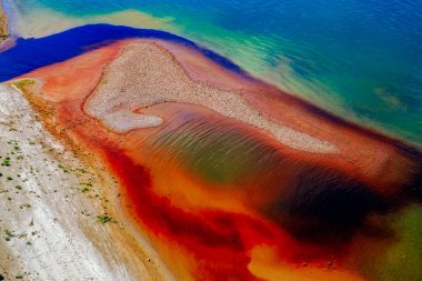 Su kirliliği Nehri üzerinde
