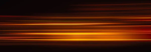 Abstract red light trails in the dark background — Stock Photo, Image