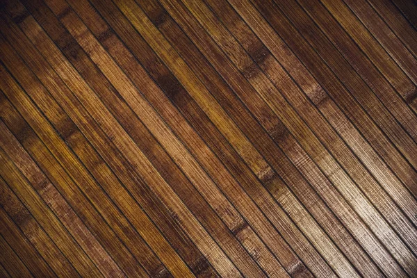 Dřevěné parkety z hnědého dřeva — Stock fotografie
