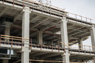 klima pi ile inşaat modern beton bulding