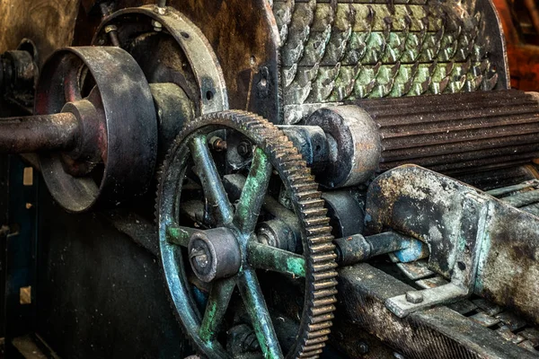 Παλιά vintage αγροτικά μηχανήματα — Φωτογραφία Αρχείου