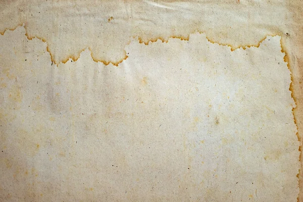 Старая бумага с пятнами от воды — стоковое фото