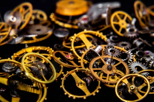 Vintage kuggar Gears hjul Collection set — Stockfoto