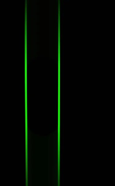 Abstrakte gelbe LED-Licht-Elispe-Form auf schwarzem Hintergrund — Stockfoto