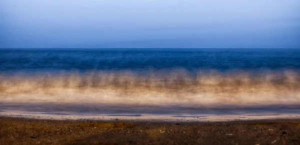 海景长曝光视图 — 图库照片