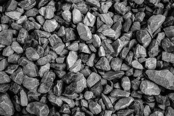 Piedras de guijarro como fondo monocromático — Foto de Stock