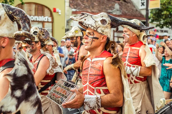 Batucada Villa Pipol grubu — Stok fotoğraf