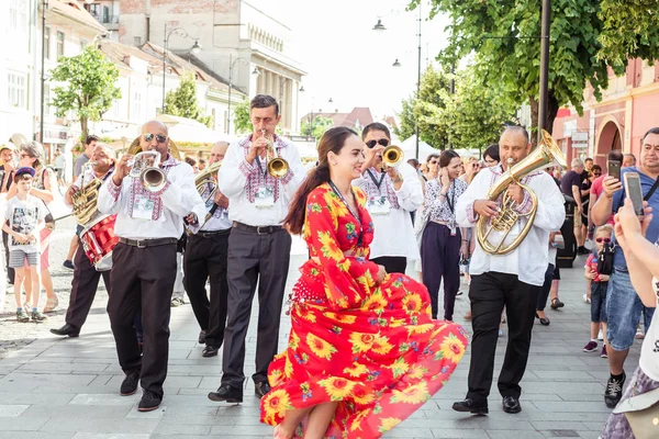 The Brass Band de Cozmesti —  Fotos de Stock