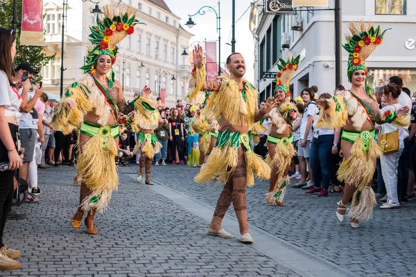 Die comparsa los cariocas — Stockfoto