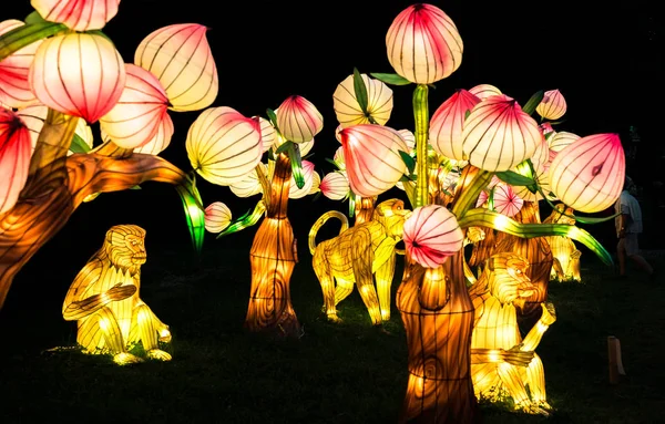 Das Laternenfest eine jahrhundertealte chinesische Tradition — Stockfoto