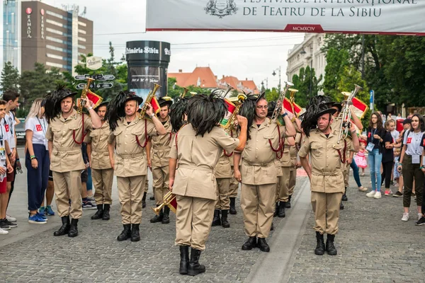 Fanfara dei Bersaglieri — Stockfoto