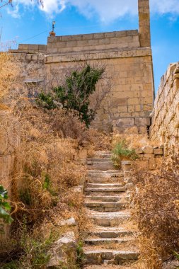 Mdina 'dan sokak sahnesi, Malta-sessiz şehir