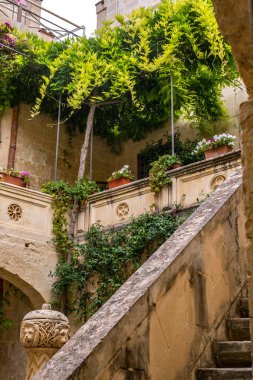 Mdina 'dan sokak sahnesi, Malta-sessiz şehir