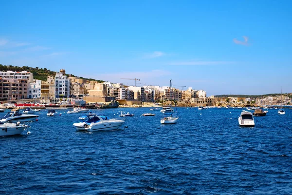 Sliema Malta Juli 2019 Blick Von Kreuzfahrtschiff Auf Die Ostküste — Stockfoto