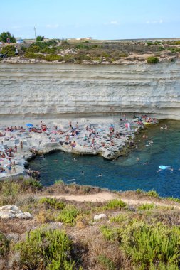 Peters Pool panoraması, Marsaxlokk, Malta