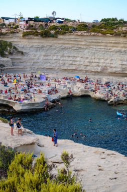 Peters Pool panoraması, Marsaxlokk, Malta
