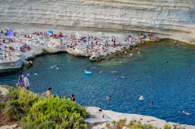 Peters Pool panoraması, Marsaxlokk, Malta