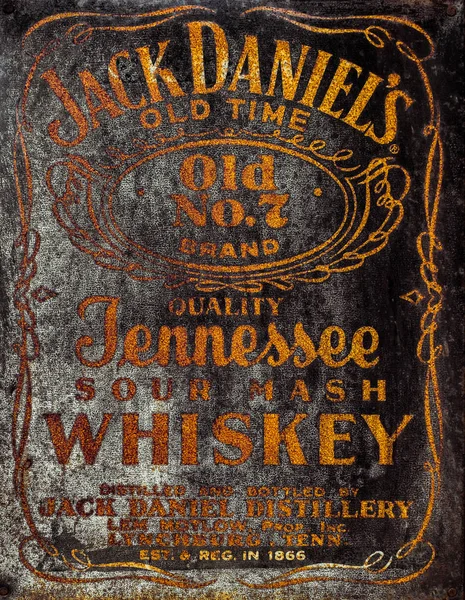 Kack Daniels ile eski paslı plaka 