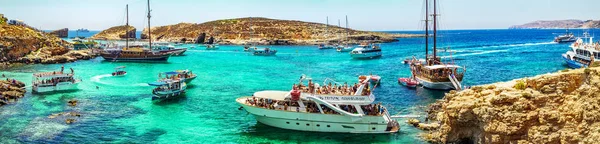 Blue Lagoon Malta — Stock Photo, Image