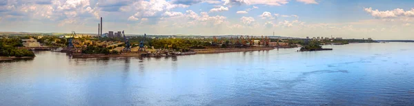 Panoramablick über die Schurkenstadt — Stockfoto