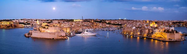 Fort St. Angelo panorama — Stock Photo, Image