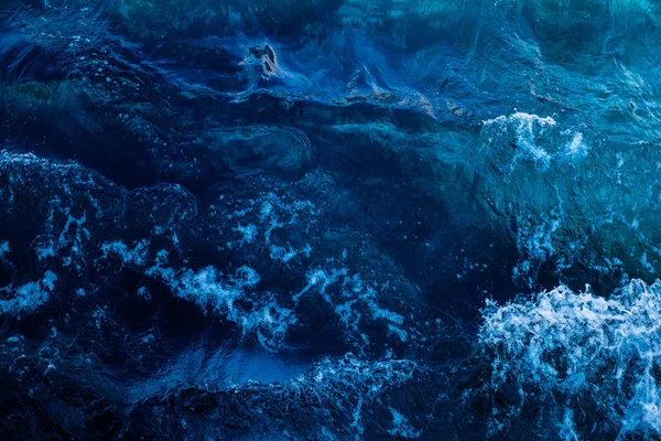 지중해 의 바다 물, 탁 트인 바다의 최고 전망 — 스톡 사진