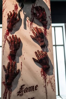 Otomobil ve Moda Müzesi'nin İçI Malaga, İspanya.