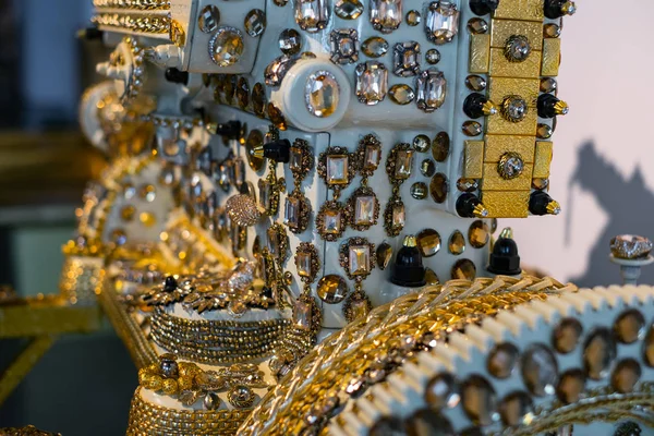 Otomobil ve Moda Müzesi'nin İçI Malaga, İspanya.