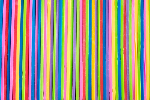 Faixas de borracha coloridas vívidas — Fotografia de Stock