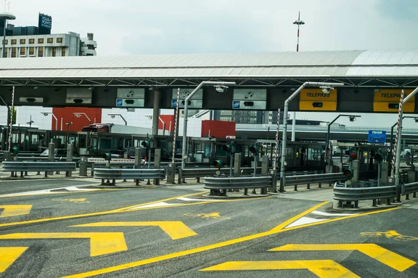 Кабины оплаты проезда по шоссе Италии — стоковое фото