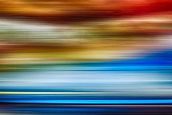 Velocidade multicolor desfoque de movimento de linha de luz, simulação de transferência de dados — Fotografia de Stock