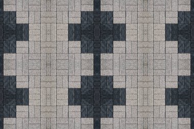 Renkli beton beton döşeme kalıbı ve yüksek kaliteli bir dokusu var.