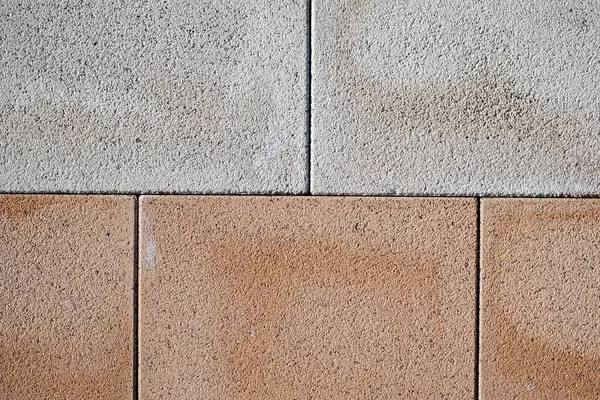 Renkli beton beton döşeme kalıbı ve yüksek kaliteli bir dokusu var.