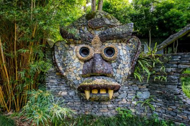 Chongqing, China - May 02, 2025 Chongqing Garden Expo Park is a thoughtfully designed combination of ecological restoration, cultural exhibit, and horticultural artistry, Yubei District Longjing Lake