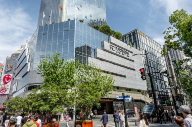 Shanghai, China - April 26 2025 Nanjing Road in Shanghai is a bustling No. 1 commercial street and a main shopping destination, world's longest shopping district with 1M visitors daily