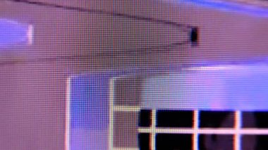 Ekran TV Arızası Hatası - Sinyal Bozukluğu Kırık Monitör, VHS statik gürültü arızası