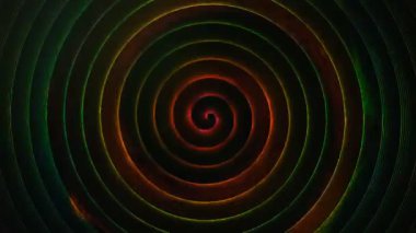 Hypnotic optical illusion effect background