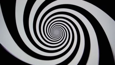 Hypnotic optical illusion effect background