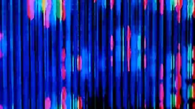 Ekran TV Arızası Hatası - Sinyal Bozukluğu Kırık Monitör, VHS statik gürültü arızası