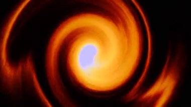 Abstract surreality motion graphics, vertigo hallucinations induced by stroboscopic flicker