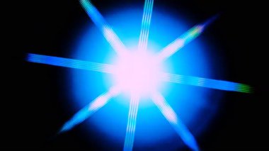 Abstract surreality motion graphics, vertigo hallucinations induced by stroboscopic flicker