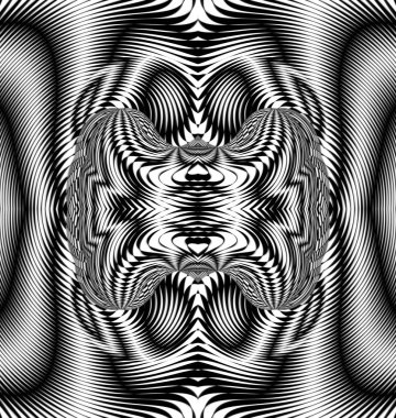 Geometrik soyut optik ilüzyon