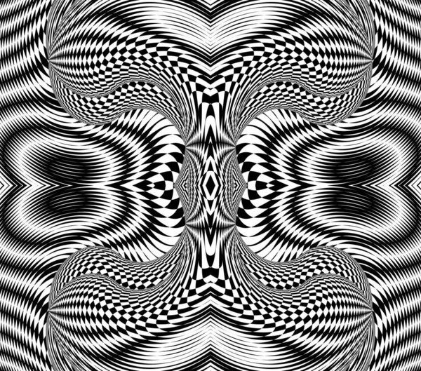 Geometrik soyut optik ilüzyon